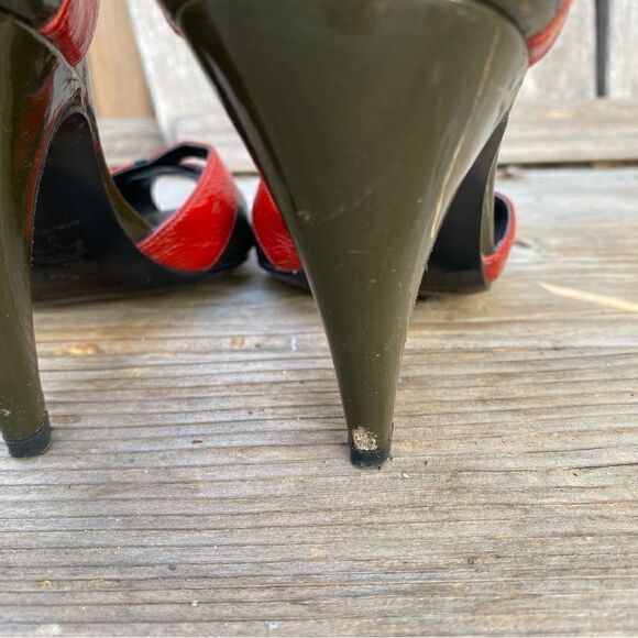 Sigerson Morrison patent leather high heel sandals size 7 - Picture 4 of 13